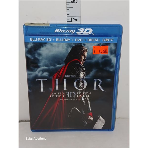Blu-Ray - Thor 3D Limited Edition