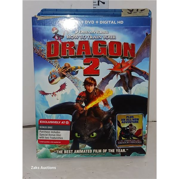 Blu-Ray - How To Train Your Dragon 2