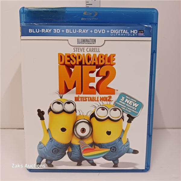Blu-Ray - Despicable Me 2 3D