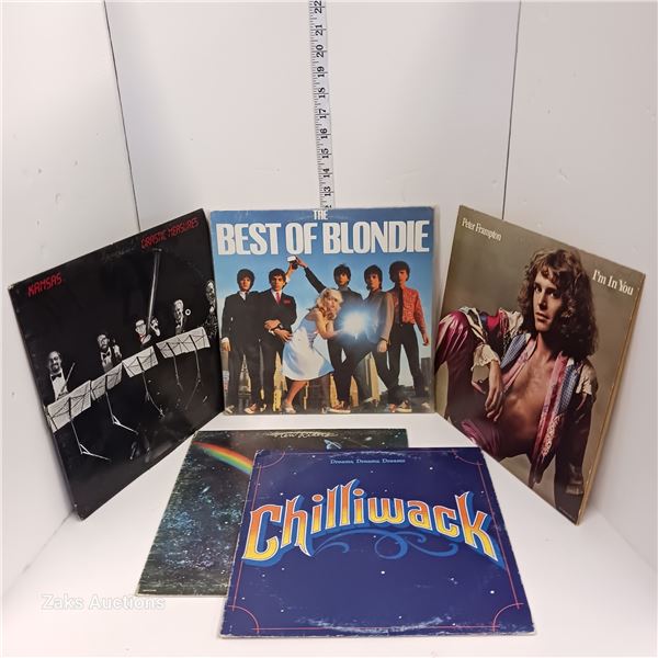 Lot of 5 Vinyl LP Records