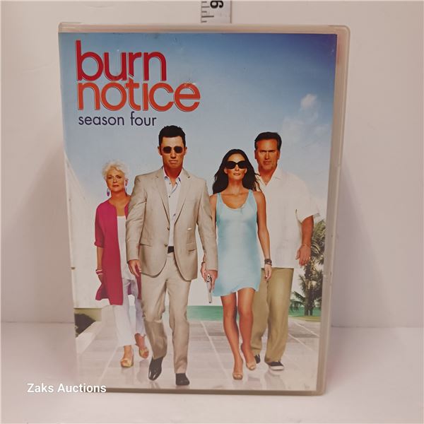Burn Notice - The Complete Season Four DVD