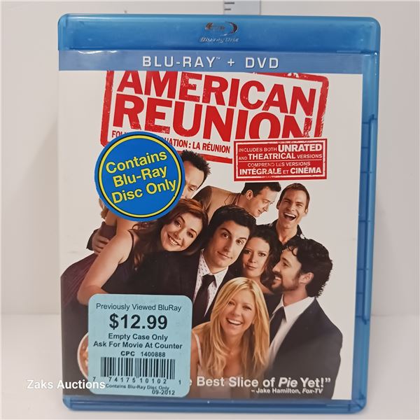Blu-Ray - American Reunion