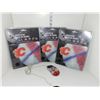 Image 1 : 3 New NHL Calgary Flames Mousepads + Liquid Flames Mouse