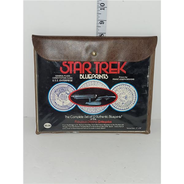 Vintage Star Trek Blueprints - Set of 12