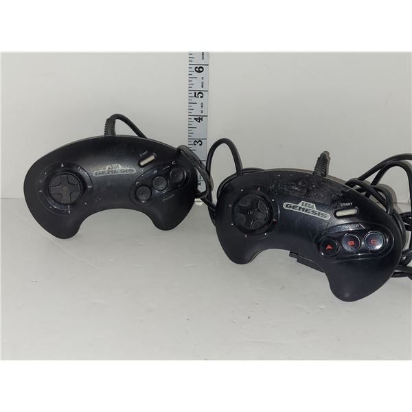Set of 2 Sega Genesis Controllers