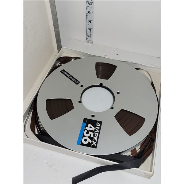 Ampex 456 Grand Master Recording Tape in Box