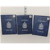 Image 1 : Lot of 3 Canada Coin Books Empty