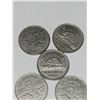 Image 2 : Lot of 5 Nickels: 1922; 1941; 1937 Dot; 1931; 1930