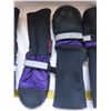 Image 2 : Set of Dog Booties Size Med Worn Twice