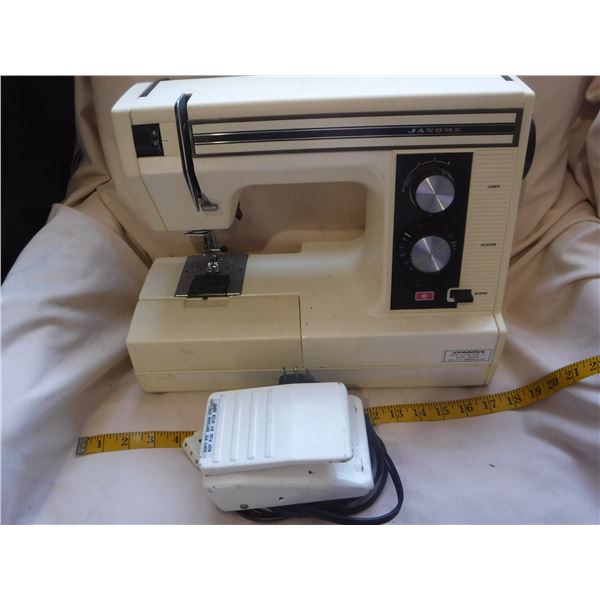 Janome Sewing Machine With Foot Pedal