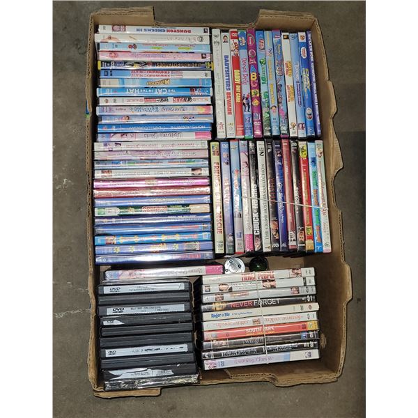 Large Flat of DVDs