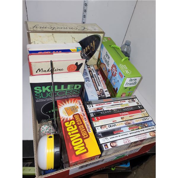 Large Flat with Games | Quality Books | DVDs +