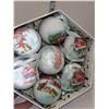 Image 2 : Set of Bombay Glass Christmas Ornaments