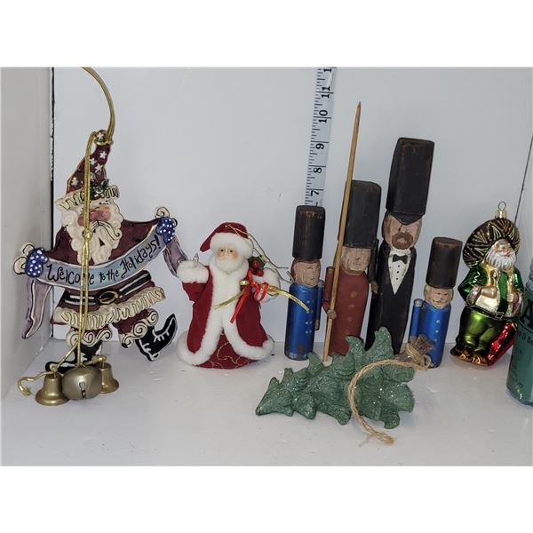 Quality Christmas Decorations (one is glass)