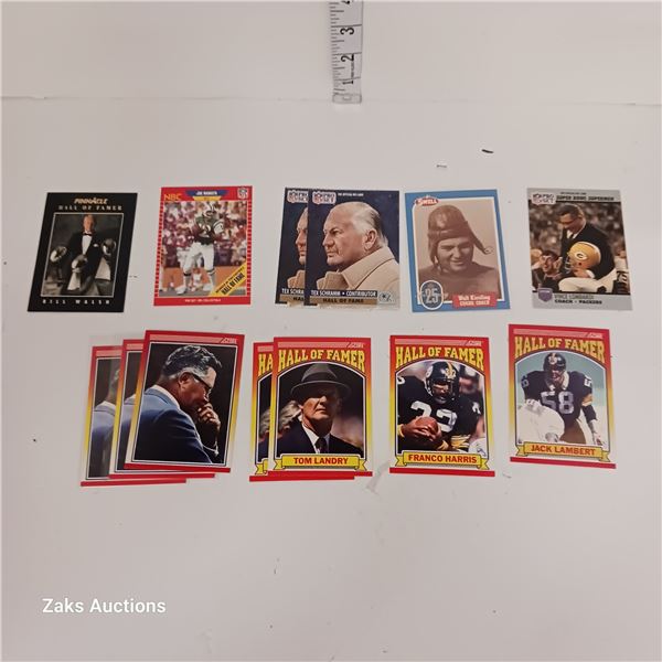 Lot of Football Hall of Famer HOF Cards