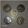 Image 2 : Lot of 5 Nickels: 1939; 1959; 1927; 1954; 1950