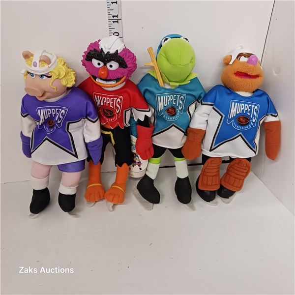 Lot of 4 Vintage NHL McDonalds Muppet Characters