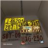 Image 1 : Lot of 6 Vintage License Plates
