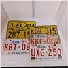 Image 2 : Lot of 6 Vintage License Plates