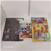 Image 1 : Lot of 3 Mickey Mouse Items - New Gift Box | Vintage Sewing Patterns | Stamp 'n' Print