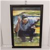 Image 1 : Hand Painted & Signed Tiger Woods Picture