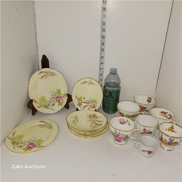 Lot of Various Estate China - Tea Cups, Saucers, Paragon +