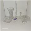 Image 1 : Various Estate Crystal & Glass Items