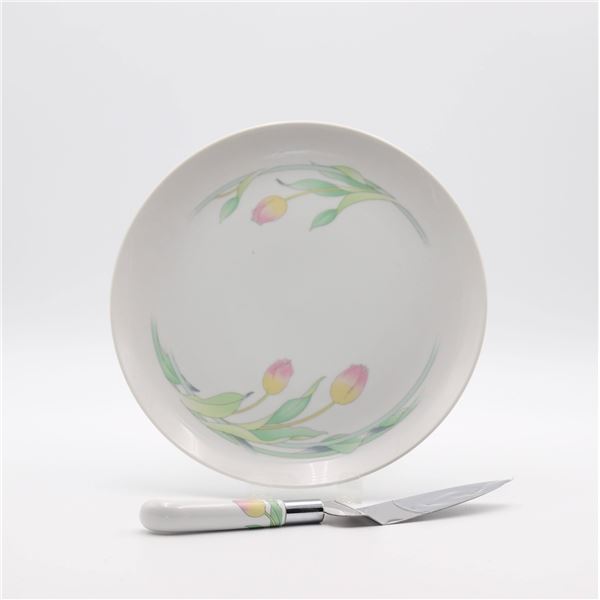 Art Nouveau Cake Platter