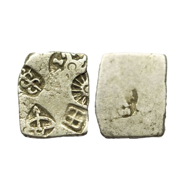 Punch Marked, Mauryan Period, Silver Karshapana, 3.27gms