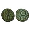 Image 1 : ost-Mauryan, Ujjaini Region, Uninscribed type, Copper Unit, 1.22gms