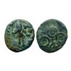 Image 1 : Post Mauryan, Ujjaini Region, Uninscribed, Copper Unit, 3.66gms