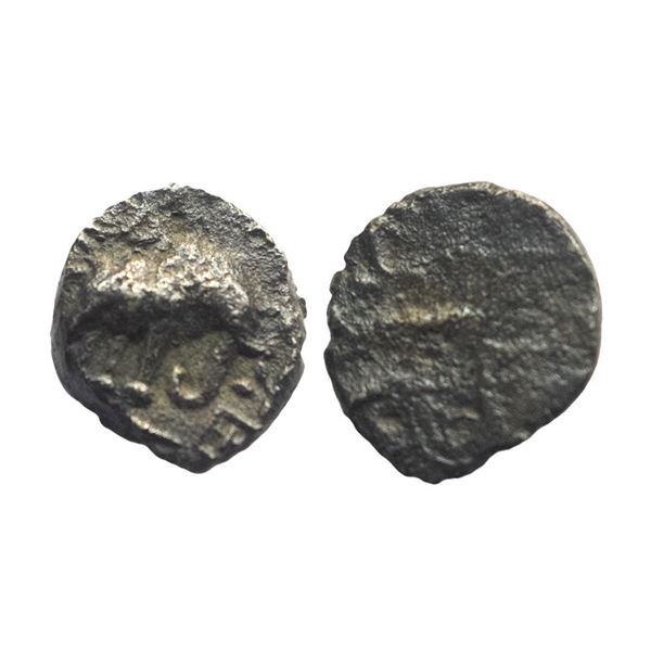 ost-Mauryan, Ujjaini Region, Uninscribed type, Copper Unit, 2.03gms