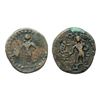 Image 1 : Republican Tribe of Punjab, Yaudheya, Karttikeya-Devasena type, Copper Unit, 11.06gms