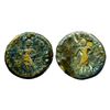 Image 1 : Republican Tribe of Punjab, Yaudheya, Karttikeya-Devasena type, Copper Unit, 11.08gms