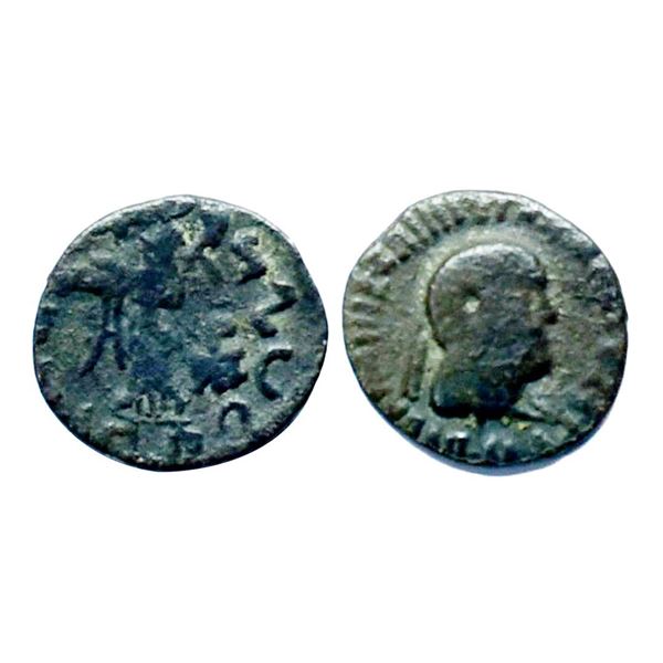 Indo-Greeks, Apollodotos II (c. 85-60 BC), Silver Drachma, 1.84gms