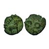Image 1 : Satavahanas, SiriYajnaSatakarni, Tarhala type, Vidarbha Region, Potin Unit, 1.83gms