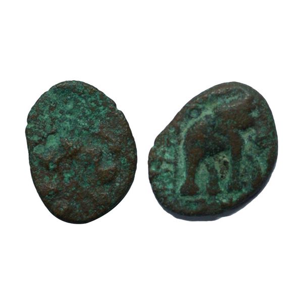 Satavahanas, KosikiputaSiriSatakani (c.50-30BC),2.18gms