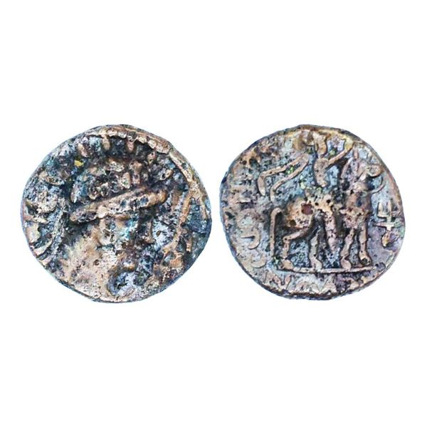 Kushanas, SoterMegas alias WimaTakto, Copper Drachm, 7.95gms