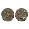 Image 1 : Kushanas, Huvishka, Copper ½ Drachma, 7.49gms
