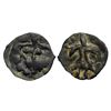 Image 1 : Later-Kushanas, Imitation of Vasudeva, Copper Drachm, 1.46gms