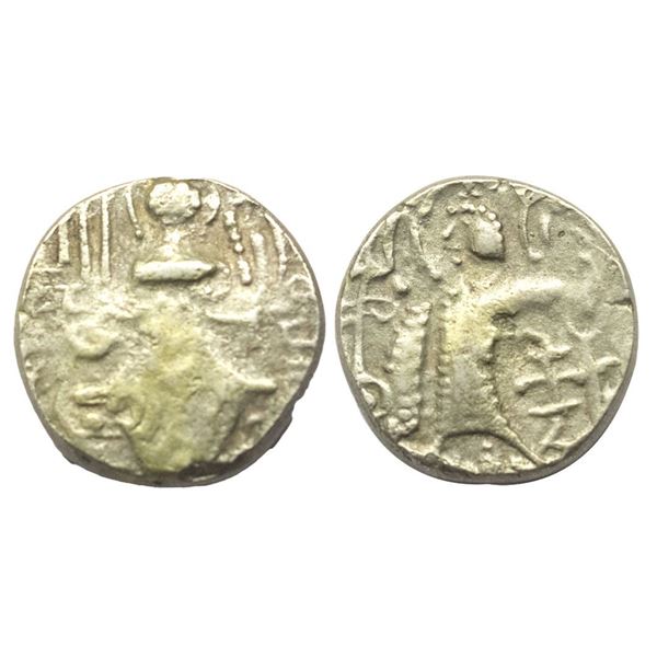 Kidarite Huns, Kidara (c. 365-390 AD), Base Gold Dinar, 7.63gms