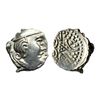 Image 1 : Ancient India, Traikutakas, Dharasena (c. 300-350 AD), Silver Drachma, 2.15gms