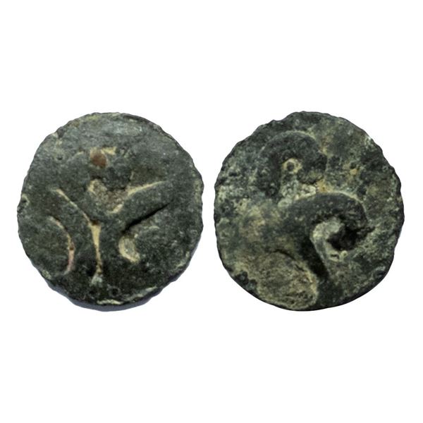 Anandas of Karwar, Anonymous Issue, Lead Unit, 1.78gms