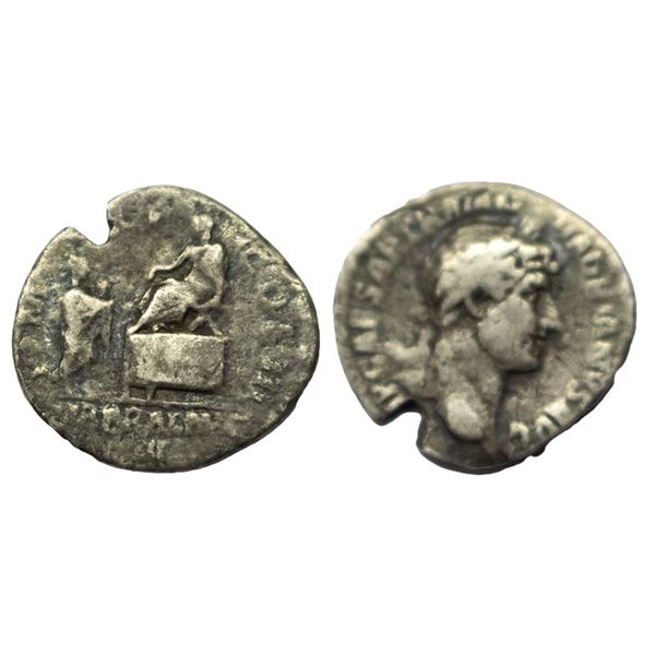 Ancient World, Roman Empire, Hadrian (AD 117-138). Silver Denarius, 2.28gms