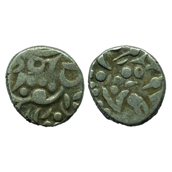Hindu Medieval, Gurjara-Pratiharas, Sri Vigra type, Anonymous issue, Billon Drachma, 4.28gms