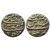 Image 1 : Mughal, Aurangzeb, silver rupee, Patna mint at bottom, 'Badar-e-munir' couplet 11.44gms