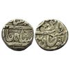 Image 1 : Hyderabad Feudatories, Wanparti, Silver Rupee, Mint off flan, in the name of Akbar II