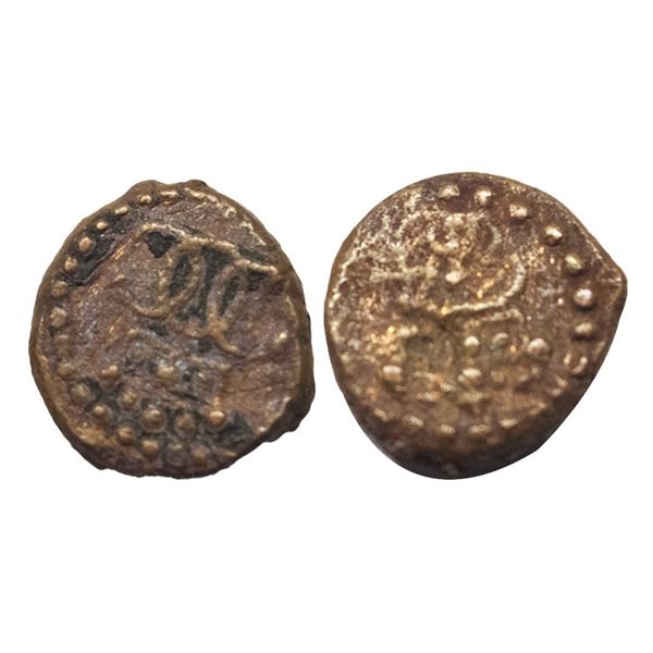 Indo-Danish, Tranquebar, Frederik IV, Copper Cash, 0.81gms