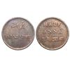 Image 1 : Bengal Presidency, Calcutta Mint, Copper 1/2 Anna, 12.57gms