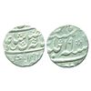Image 1 : Bengal Presidency, Murshidabad Mint, Silver Rupee, in the name of Shah Alam II, RY 19, 1196, 11.54gm